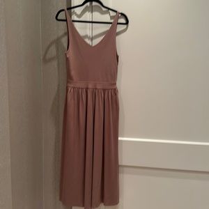 Tan maxi dress